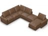 Palliser Dawson Leather Upholstery Sectional Sofa