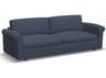 Palliser Ensemble Roll Arm Leather Upholstery Grande Sofa