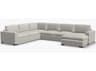 Palliser Ensemble Track Arm Upholstered Sectional Sofa