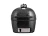 Primo Ceramic Oval Junior Charcoal Grill Smoker with Stainless Steel Grates