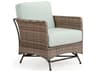 Watermark Living Augusta Wicker Spring Outdoor Patio Lounge Chair