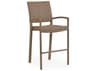 Watermark Living Seaside Wicker Bar Height Stool