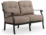 Watermark Living Dauphine Cast Aluminum Patio Loveseat