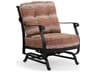 Watermark Living Dauphine Cast Aluminum Spring Chair Patio Lounge Chair