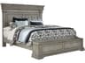 Pulaski Madison Ridge Heritage Taupe Gray Hardwood Wood Queen Panel Bed