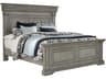 Pulaski Madison Ridge Heritage Taupe Gray Hardwood Wood California King Panel Bed