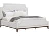 Pulaski Asher Park Piano Brown White Rubberwood Wood Queen Panel Bed