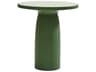 Qeeboo Outdoor Toto Balsam Green Recycled Plastic Round Dining Table