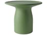 Qeeboo Outdoor Totino Balsam Green Recycled Plastic Round End Table