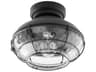 Quorum Windmill Textured Black 1-Light Fan Light Kit