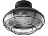 Quorum Windmill Textured Black 1-Light Fan Light Kit