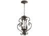 Quorum San Miguel 3-Light Vintage Copper Pendant