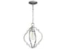 Quorum Dublin 1-Light Classic Nickel Mini Pendant