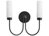 Quorum Jerome 2-Light Matte Black Wall Sconce