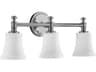 Quorum Rossington Chrome 3 - Light Vanity Light