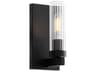 Quorum Kilbey 1-Light Matte Black Wall Sconce
