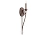 Quorum Brooks 1-Light Oiled Bronze Wall Sconce