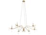 Quorum Lorelei 6-Light Antique Silver Candelabra Chandelier