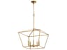 Quorum Gabriel 5-Light Gold Leaf Candelabra Chandelier