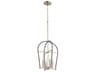 Quorum Espy 4-Light Noir With Aged Brass Black Candelabra Chandelier