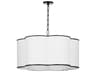 Quorum Belinder 6-Light Matte Black Pendant