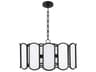 Quorum Belleview 5-Light Matte Black Pendant