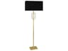 Robert Abbey Lincoln Modern Brass Crystal Floor Lamp