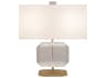 Robert Abbey Jacqueline Modern Brass Clear Crystal Table Lamp