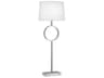 Robert Abbey Logan Polished Nickel Buffet Lamp