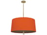 Robert Abbey Williamsburg Custis 3-Light William Of Orange Revolutionary Storm Drum Pendant