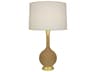Robert Abbey Hatteras Natural Rope Modern Brass Buffet Lamp