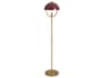 Robert Abbey Mavisten Edition Copernica Lacquered Burnished Brass Floor Lamp