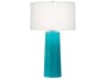 Robert Abbey Mason Egg Blue Glazed Buffet Lamp