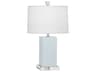 Robert Abbey Harvey Baby Blue Glazed Table Lamp
