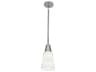Robert Abbey Wheatley 1-Light Polished Chrome Bell Mini Pendant