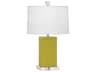Robert Abbey Harvey Citron Glazed Yellow Table Lamp