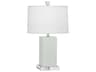 Robert Abbey Harvey Celadon Glazed Green Table Lamp