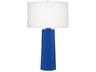 Robert Abbey Mason Cobalt Glazed Blue Buffet Lamp