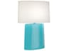 Robert Abbey Victor Egg Blue Glazed Buffet Lamp