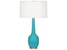 Robert Abbey Delilah Egg Blue Glazed Buffet Lamp