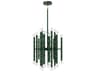 Robert Abbey Kane 30-Light Jungle Green Pendant