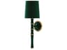 Robert Abbey Kane 1-Light Jungle Green Wall Sconce