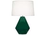 Robert Abbey Delta Jungle Glazed Green Table Lamp