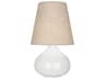 Robert Abbey June White Table Lamp
