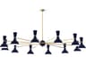 Robert Abbey Clare 12-Light Midnight Blue Chandelier