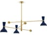 Robert Abbey Clare 3-Light Midnight Blue Chandelier