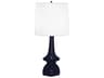 Robert Abbey Jasmine Midnight Blue Glazed Buffet Lamp