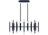 Robert Abbey Kane 42-Light Midnight Blue Island Pendant