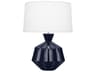 Robert Abbey Orion Midnight Blue Glazed Buffet Lamp