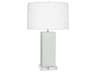 Robert Abbey Harvey Matte Celadon Glazed Green Buffet Lamp